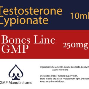 Testosterone Cypionate GMP Bones Line 250mg 10ml