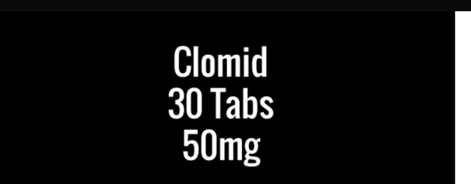 Clomid 50mg x 30 Tabs